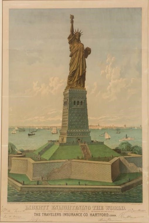 Deals LEGENDS OF LIBERTY LITHOGRAPH.