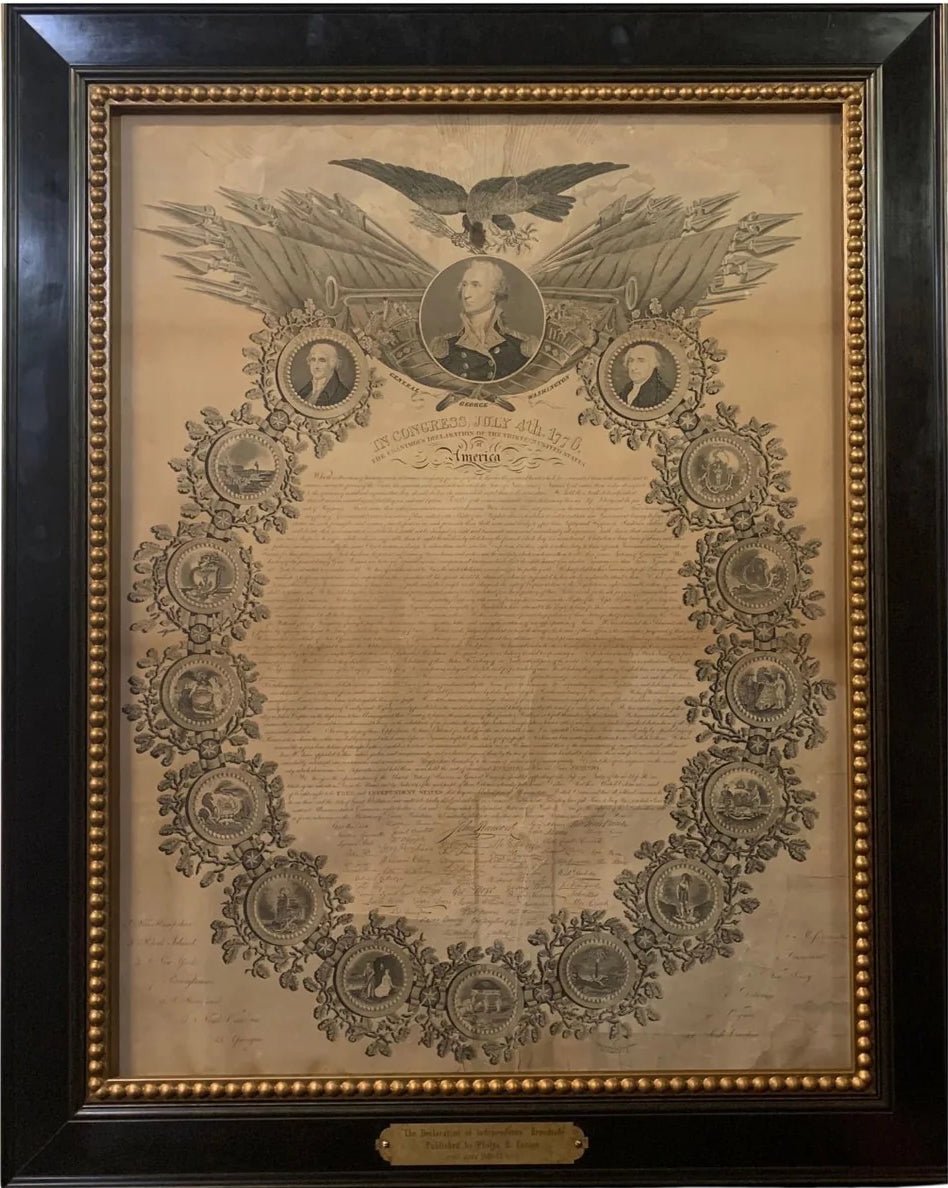 Check out this Declaration of Independence Broadside from the 1840s - The Great Republic