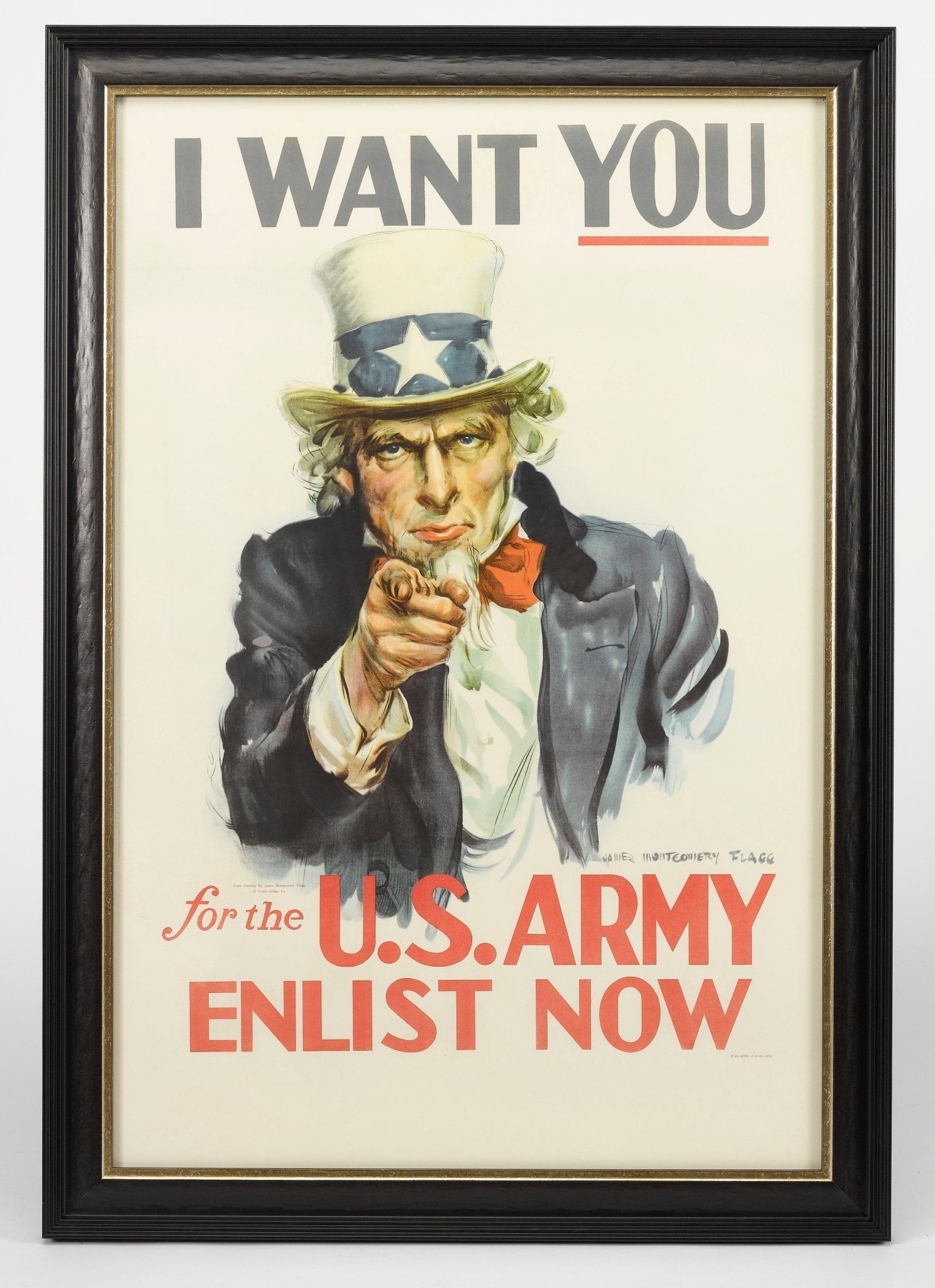 "I Want YOU!" -  James Montgomery Flagg - The Great Republic