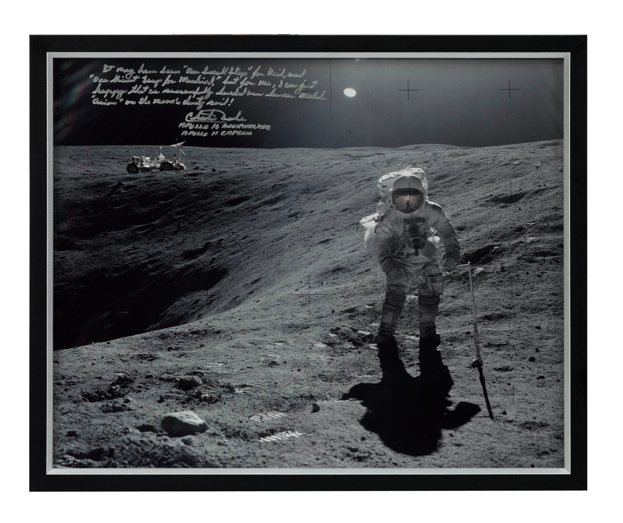 Inscribed by Astronaut Charlie Duke - The Great Republic