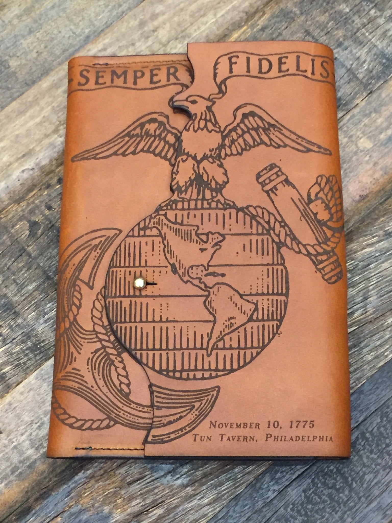 Semper Fi: Our U.S. Marine Corps Leather Journals - The Great Republic