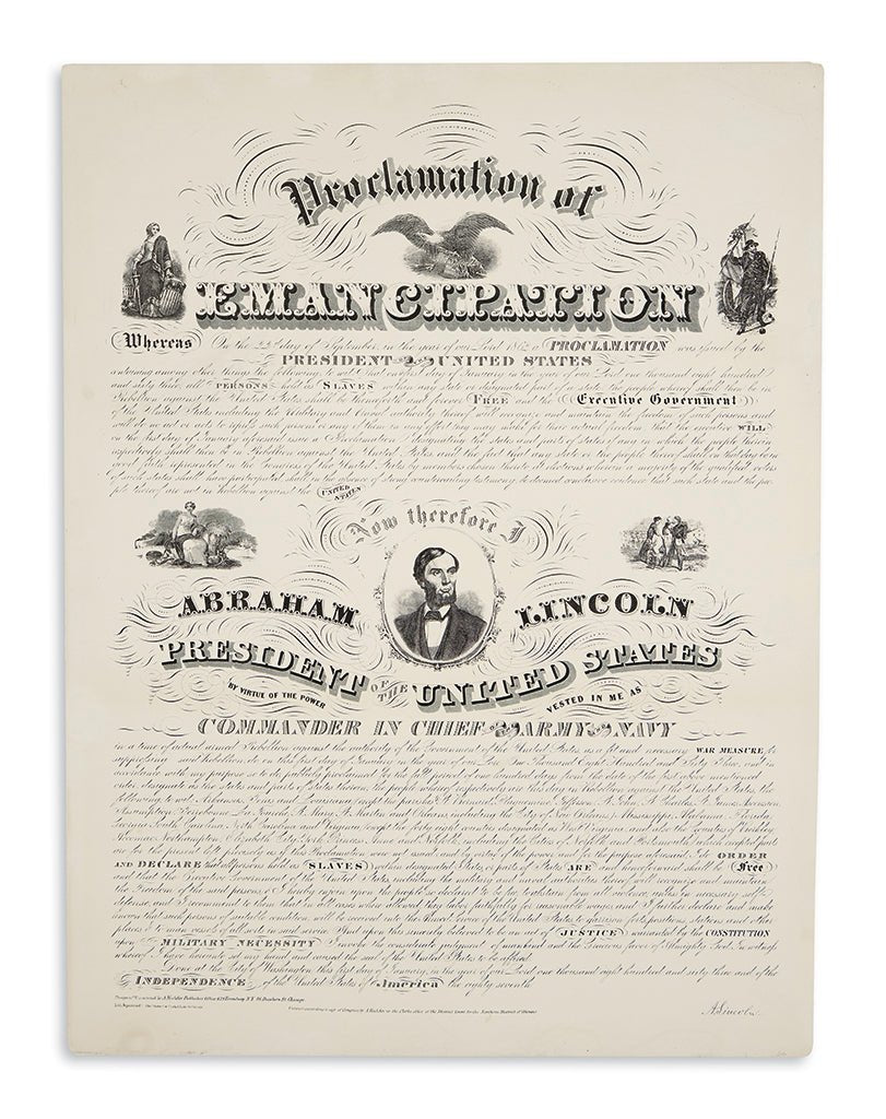 Spreading the News of the Emancipation Proclamation - The Great Republic