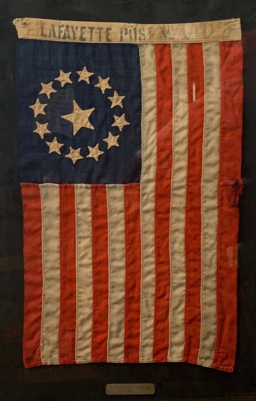 13 - Star American Parade Flag, 1860 - The Great Republic