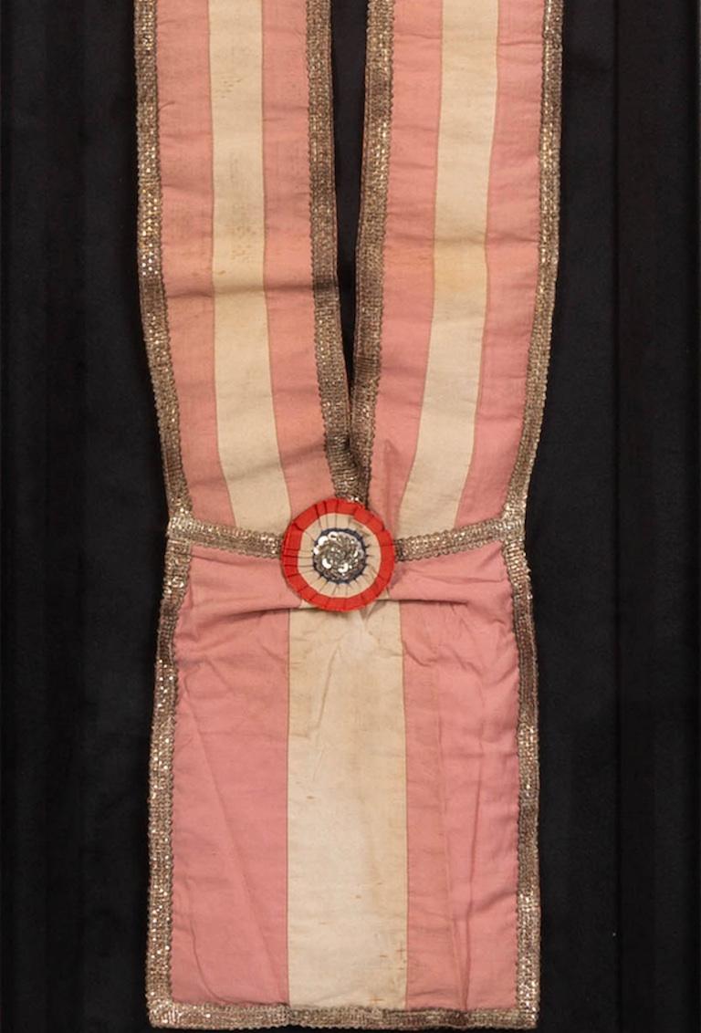 13 - Star Patriotic Sash by Louis E. Stilz & Bros., Late 19th Century - The Great Republic