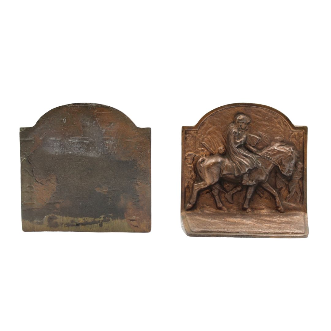 Vintage Washington at Valley Forge Bookends, Circa 1930s