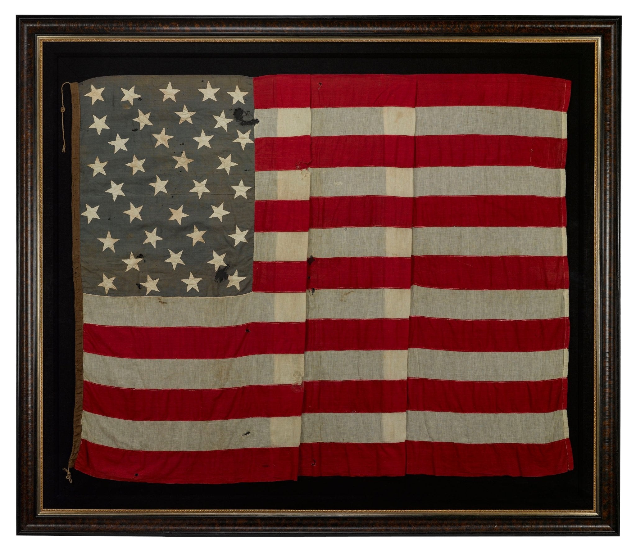 36 - Star American Flag, Civil War Period, Circa 1864 - 67 - The Great Republic