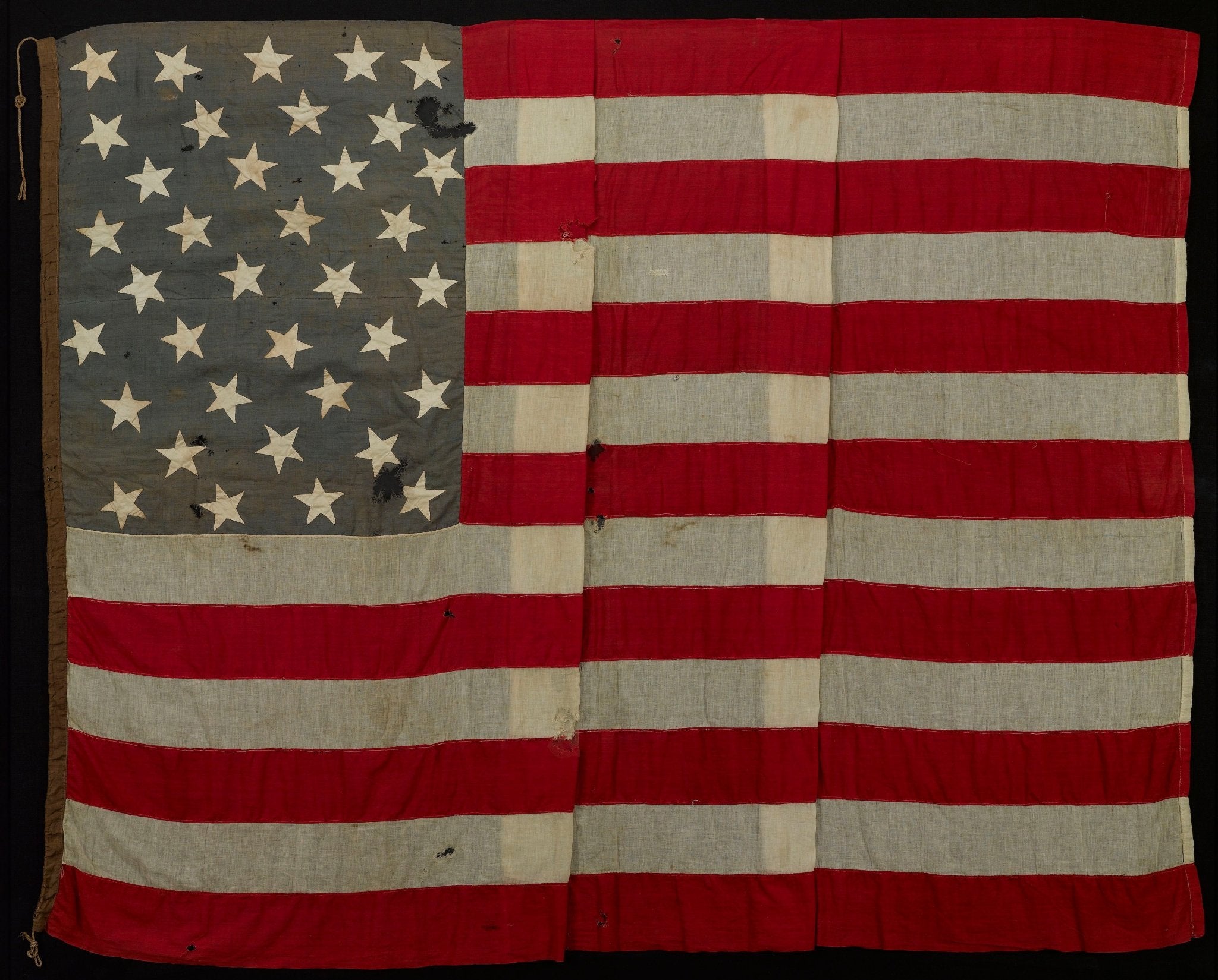 36 - Star American Flag, Civil War Period, Circa 1864 - 67 - The Great Republic