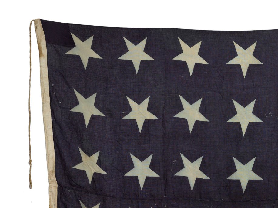 48 - Star American Naval Jack Flag - The Great Republic