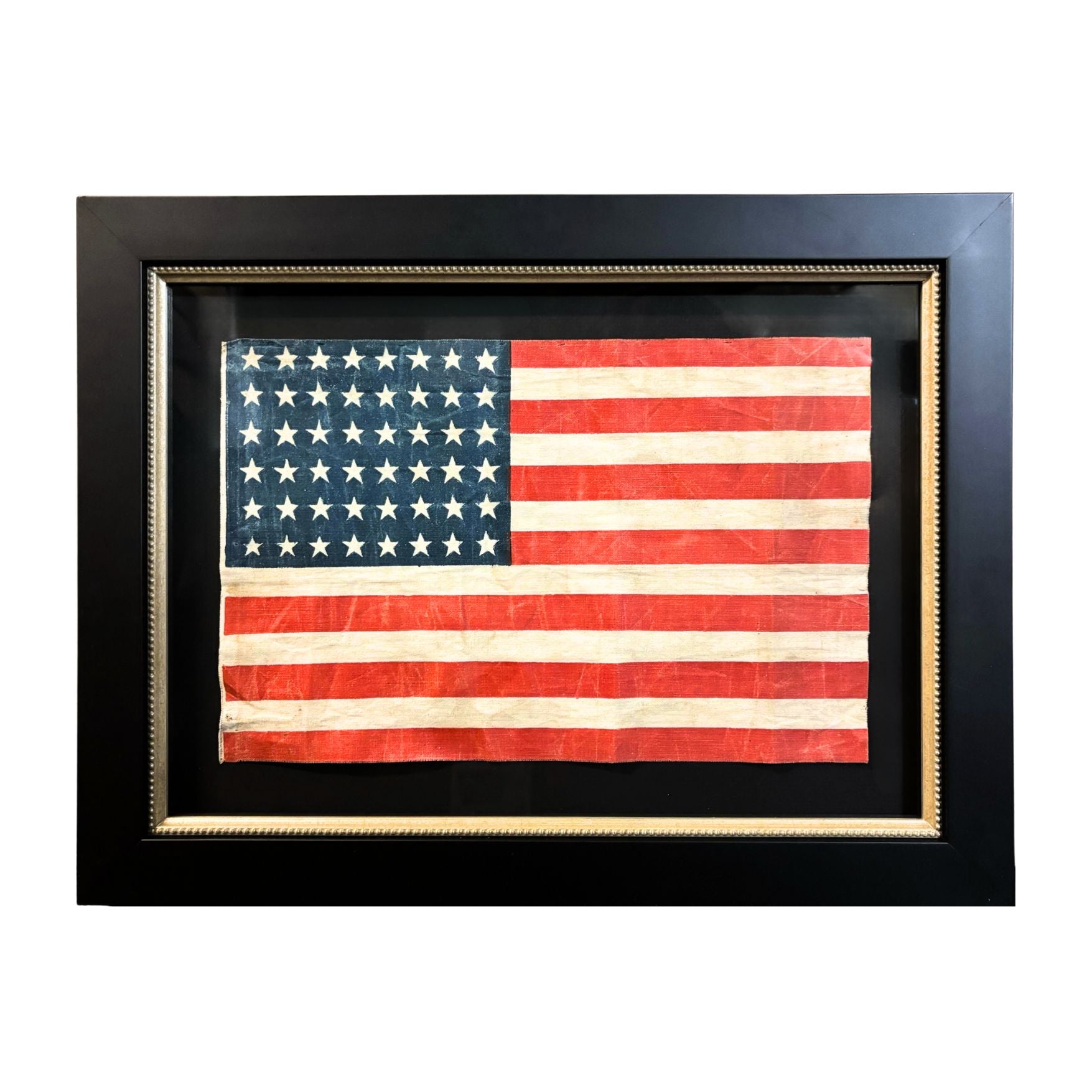 48 - Star Printed American Flag, Commemorating Arizona Statehood, 1912 - 1958 - The Great Republic