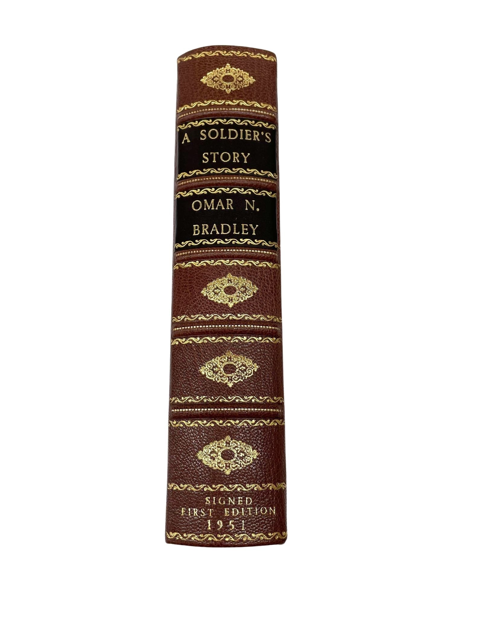 A Soldier's Story, Signed and Inscribed by Omar Bradley, First Edition, 1951 - The Great Republic