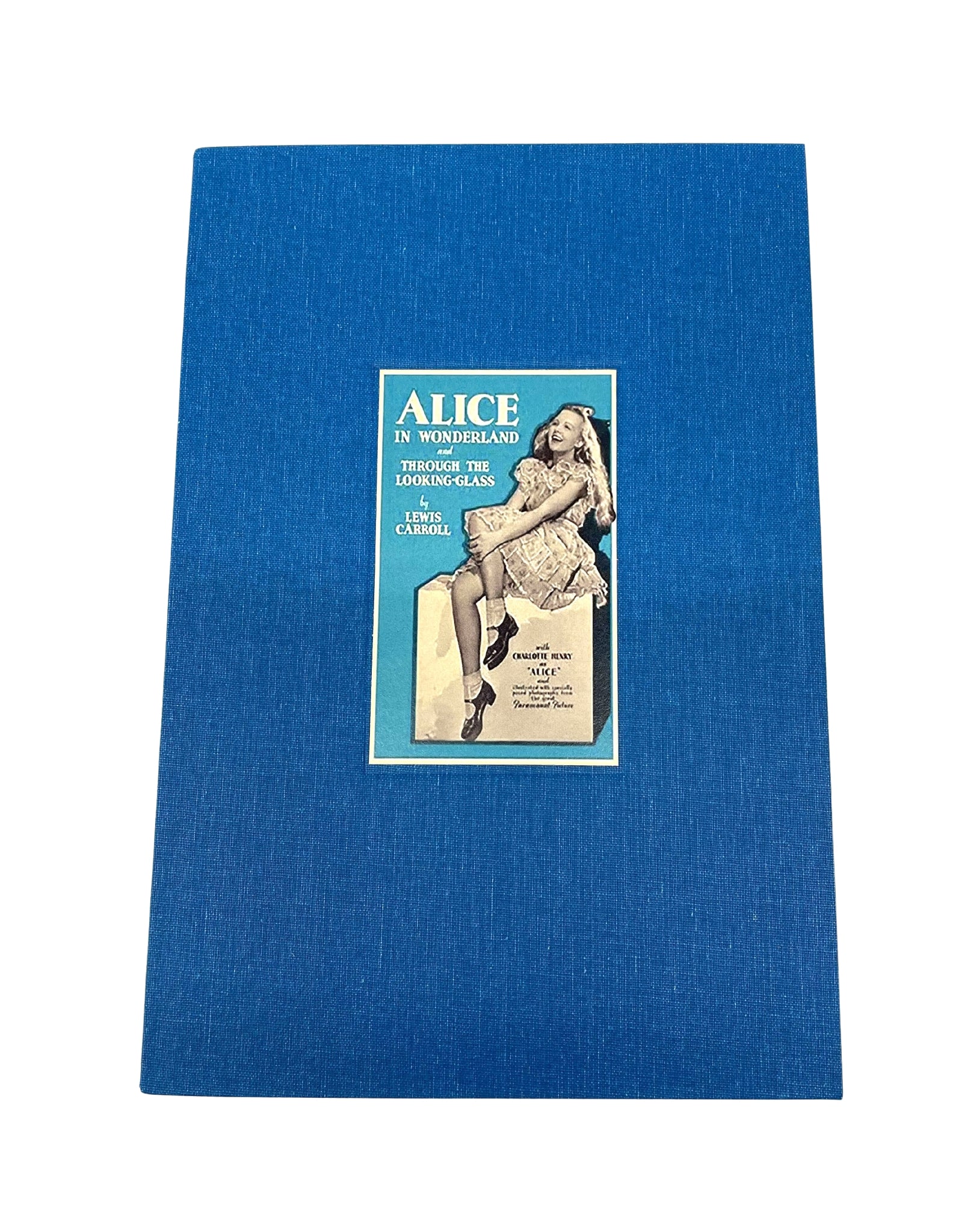 Alice in Wonderland and Through the Looking - Glass (Complete in One Volume) by Lewis Carroll, Grosset & Dunlap Photoplay, in Original Dust Jacket - The Great Republic