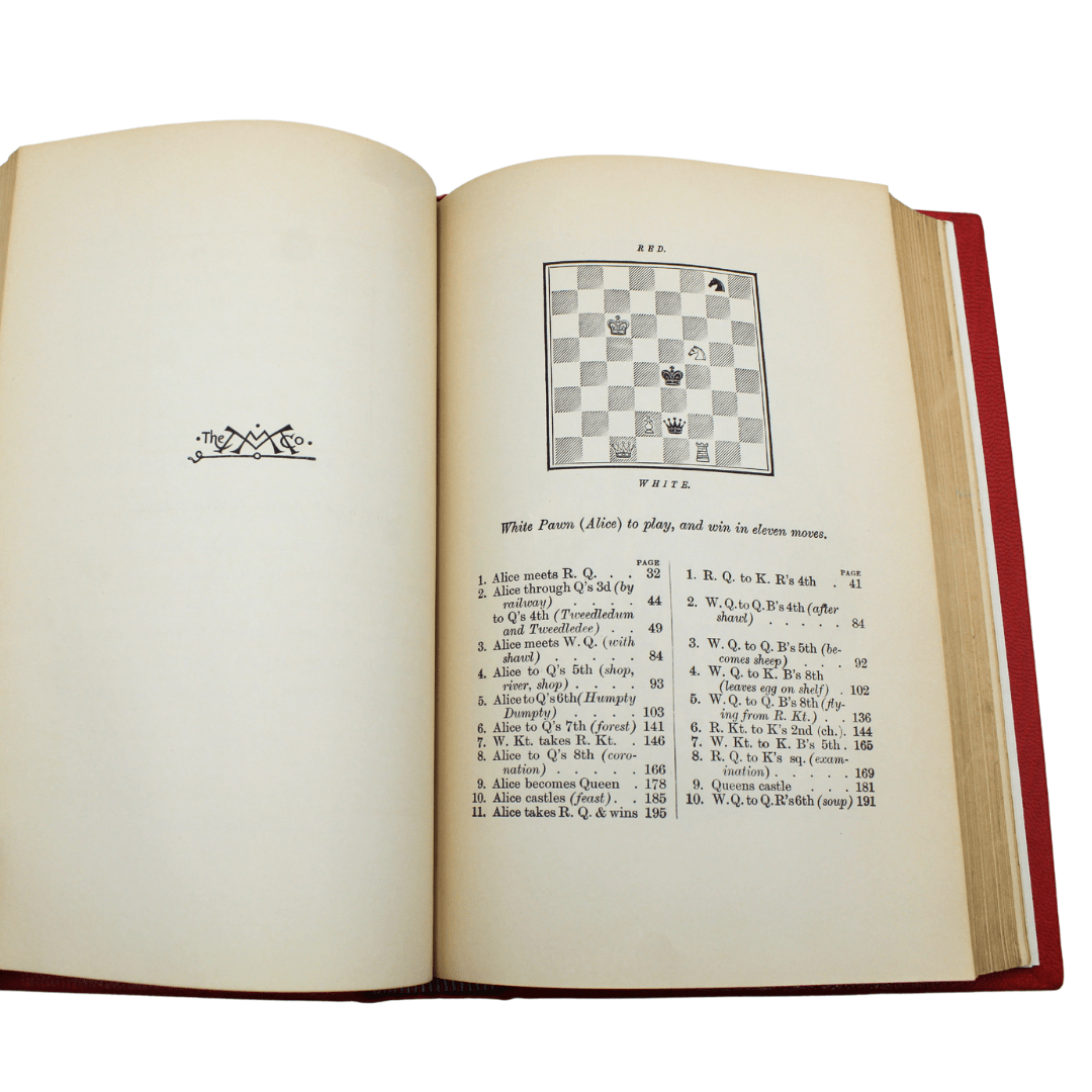 Alice's Adventures in Wonderland and Through the Looking Glass by Lewis Carroll, Illustrated by John Tenniel, In One Volume, 1921 - The Great Republic