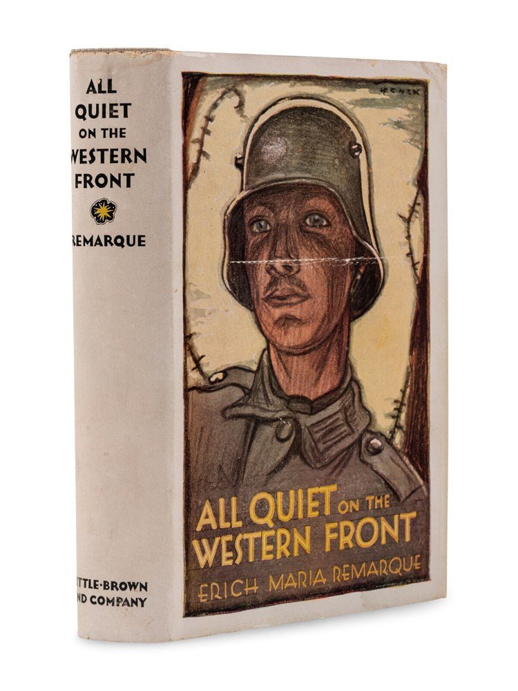 All Quiet on the Western Front by Erich Maria Remarque, First American Edition, 1929 - The Great Republic