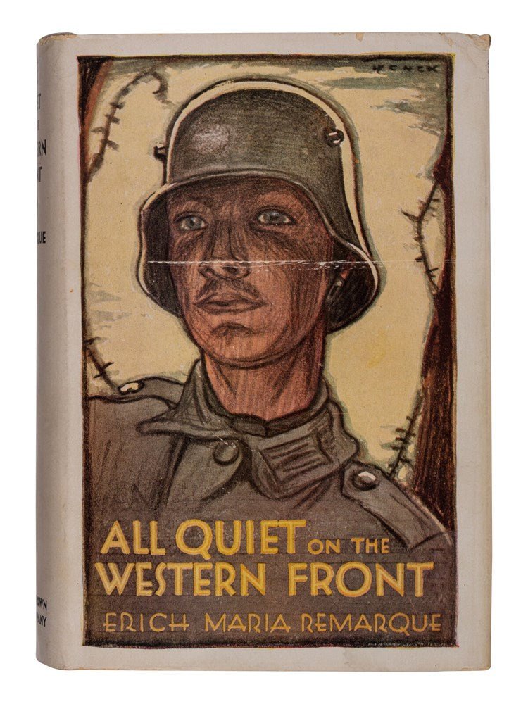 All Quiet on the Western Front by Erich Maria Remarque, First American Edition, 1929 - The Great Republic