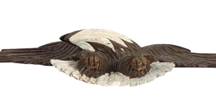 American Hand - Carved Folk Eagle, Early to Mid 20th Century - The Great Republic