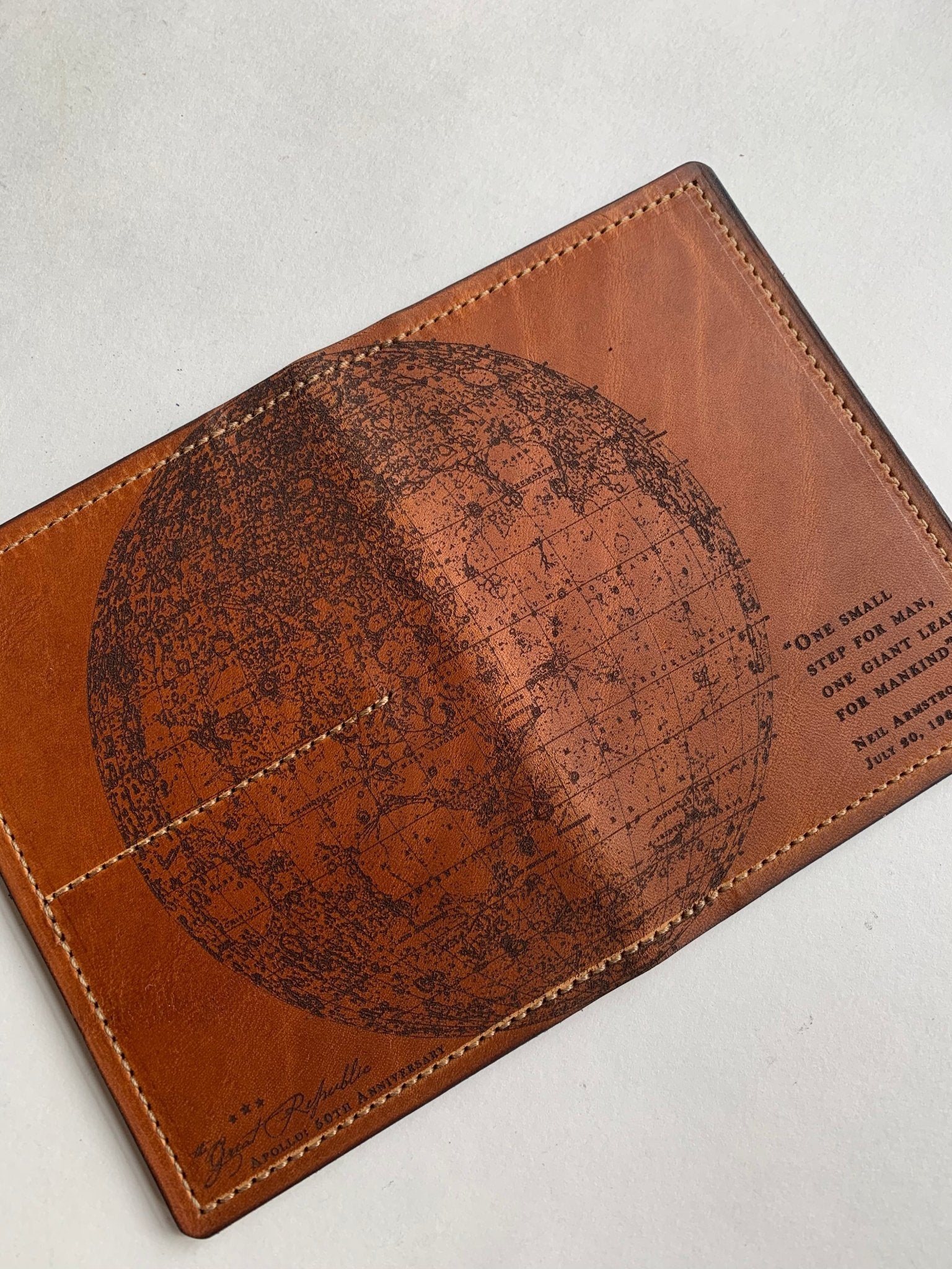 Apollo 11 Moon Landing Passport Wallet - The Great Republic