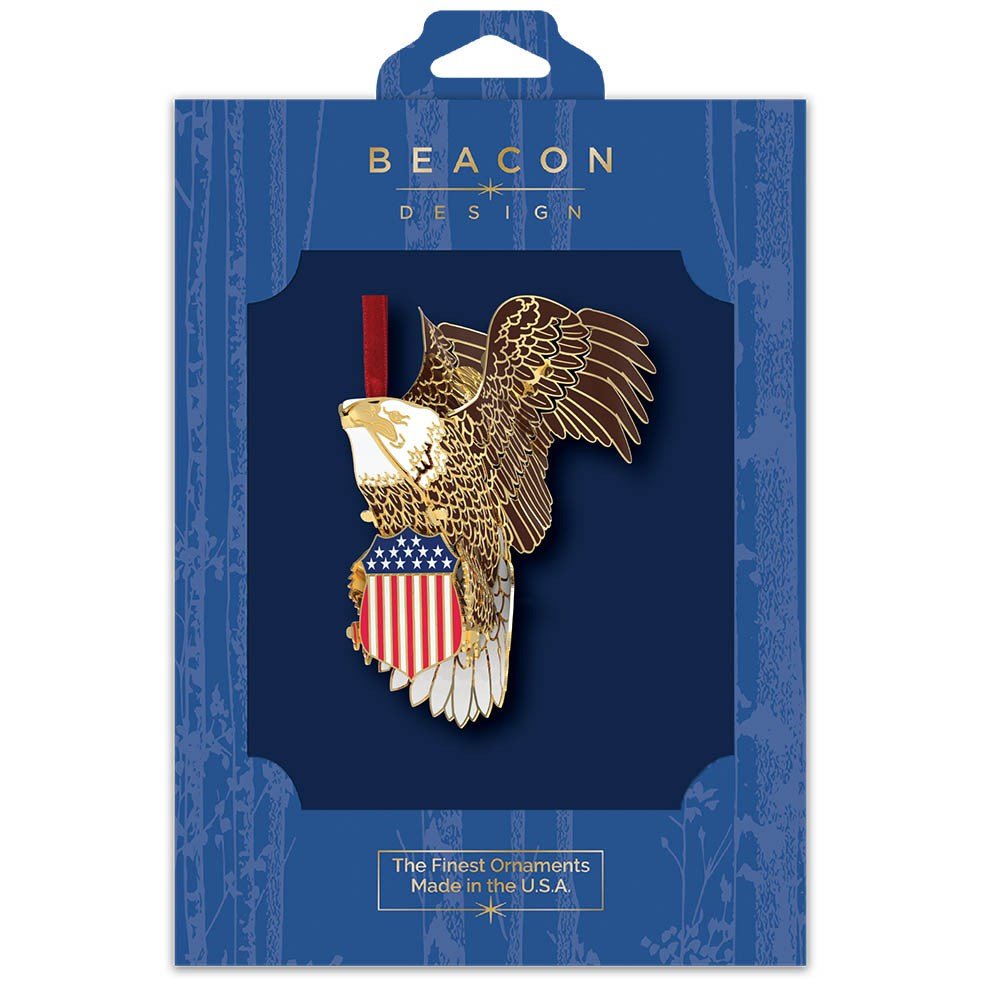 Bald Eagle Holiday Ornament - The Great Republic