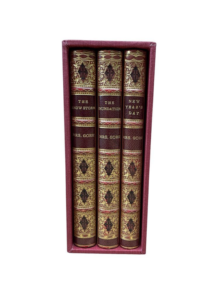 Christmas Books by Mrs. Gore, Illustrated by George Cruikshank, Three Volume Set, 1847 - The Great Republic