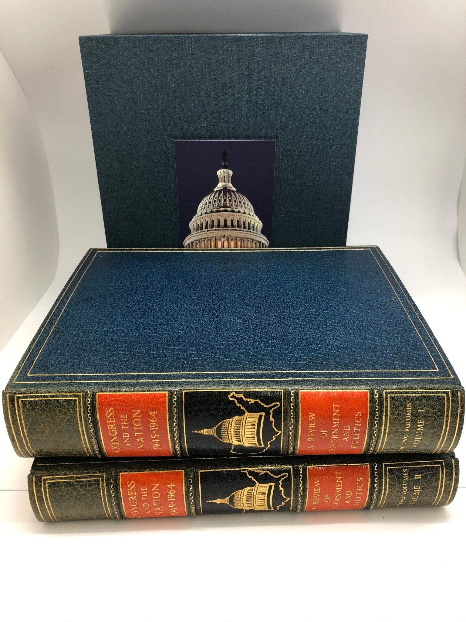 Congress and the Nation 1946 - 1964: A Review of Government and Politics, Published by the Congressional Quarterly Service, Two Volume Set - The Great Republic