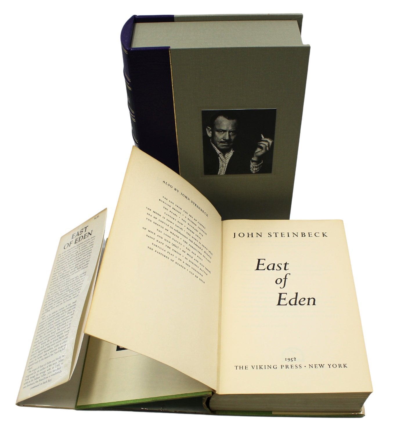 East of Eden by John Steinbeck, First Trade Edition, in Original Dust Jacket, 1952 - The Great Republic
