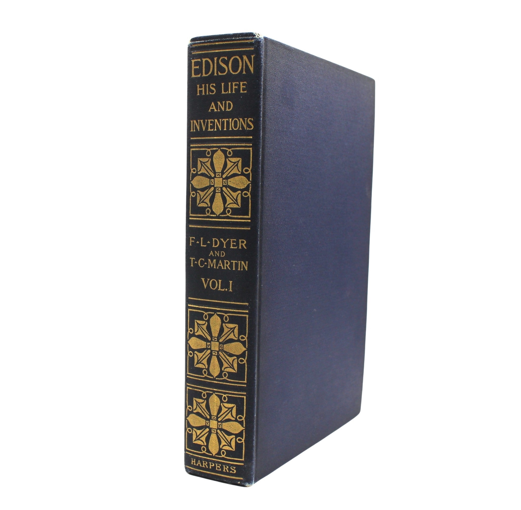 Edison: His Life and Inventions by Frank Lewis Dyer and Thomas Commerford Martin, First Edition, Two Volumes, 1910 - The Great Republic