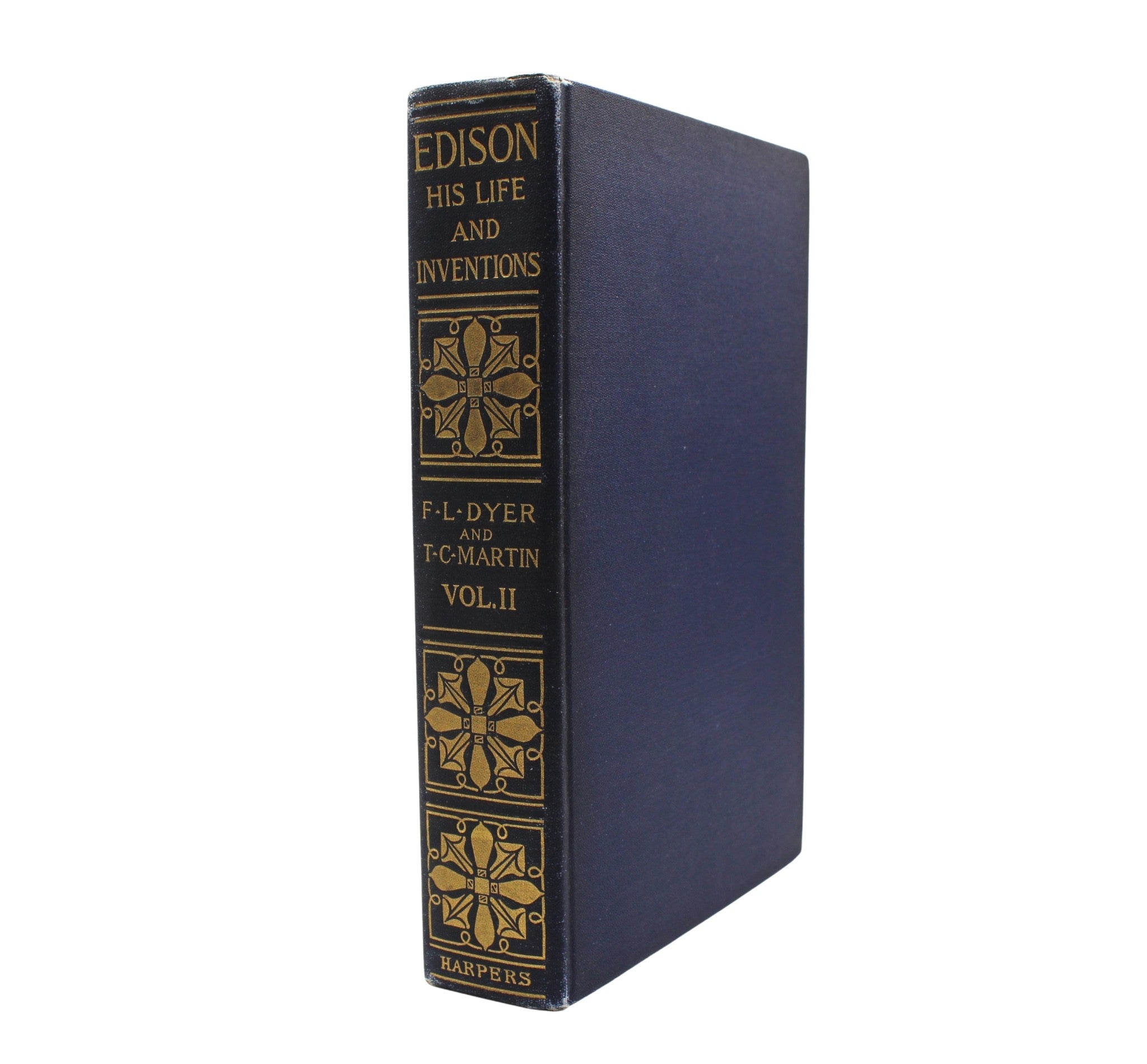 Edison: His Life and Inventions by Frank Lewis Dyer and Thomas Commerford Martin, First Edition, Two Volumes, 1910 - The Great Republic