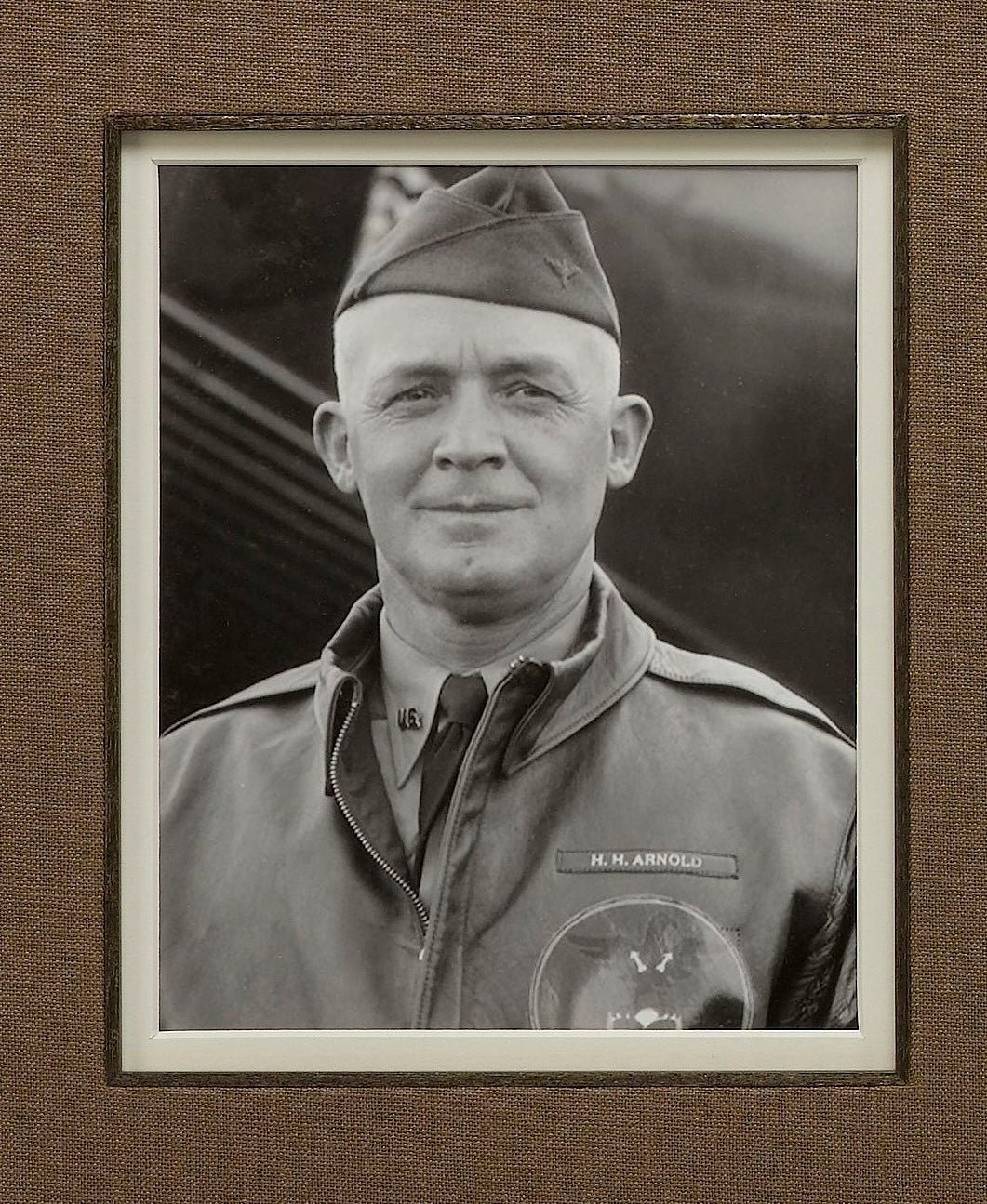 Fathers of the Air Service Collage, with Signatures of Doolittle, Spaatz, Arnold, and Mitchell - The Great Republic