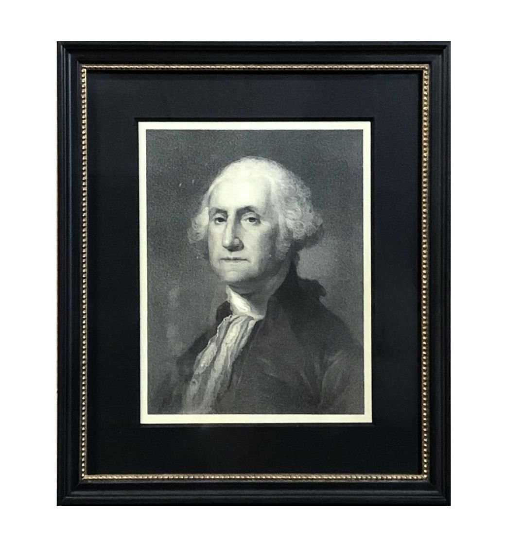 "G. Washington" Lithograph after Gilbert Stuart - The Great Republic