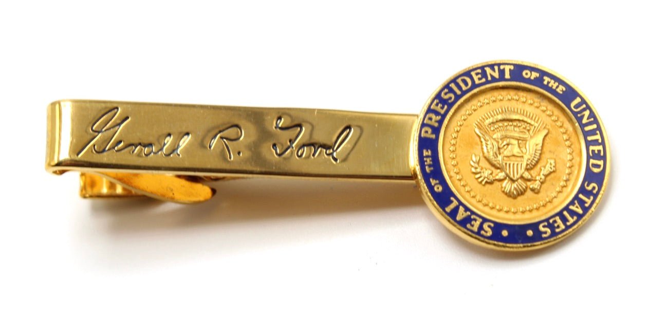 Gerald R. Ford Presidential Seal Tie Bar - The Great Republic