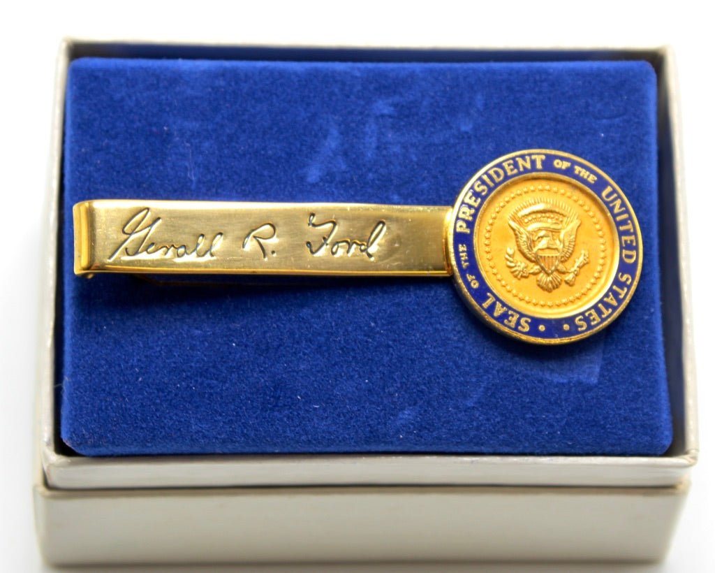 Gerald R. Ford Presidential Seal Tie Bar - The Great Republic