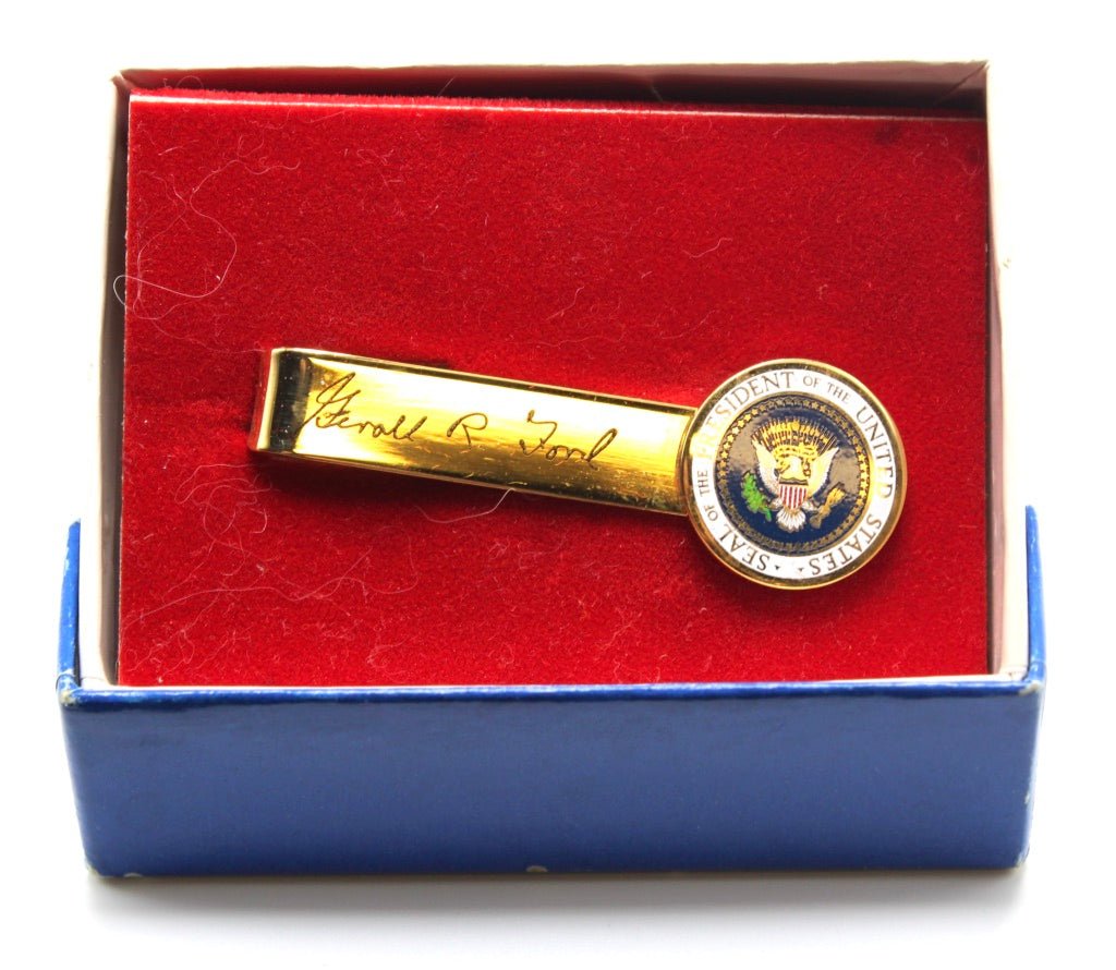 Gerald R. Ford Presidential Seal Tie Bar - The Great Republic