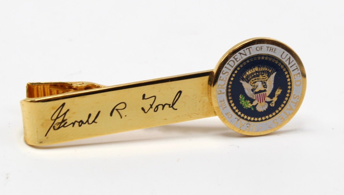 Gerald R. Ford Presidential Seal Tie Bar - The Great Republic