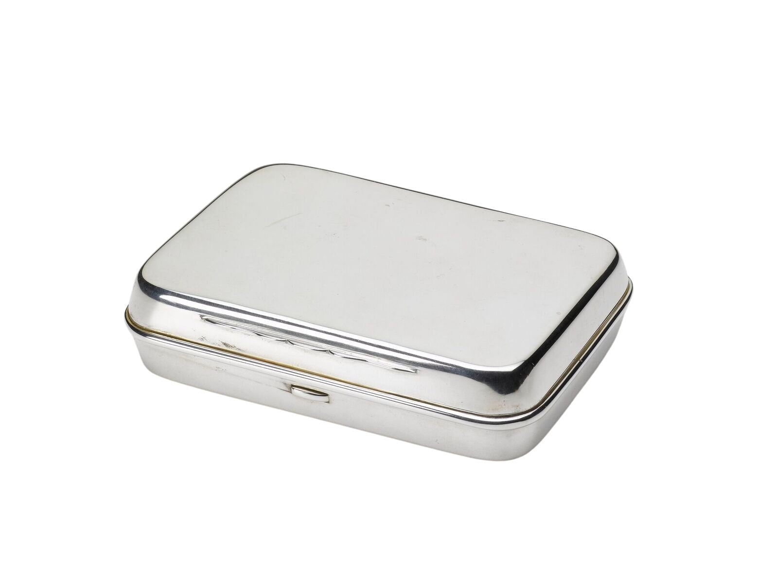 Hallmarked Silver Plated Keepsake Box - Sheffield, UK, Circa 1900 - The Great Republic