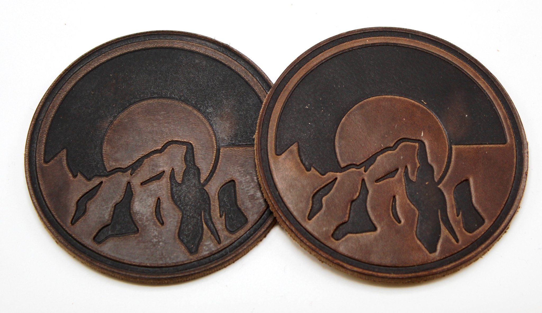 Handcrafted Leather Coasters - The Great Republic