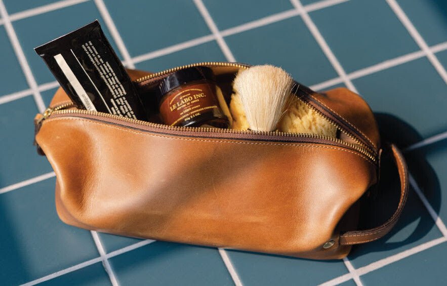 Leather Dopp Kit - The Great Republic