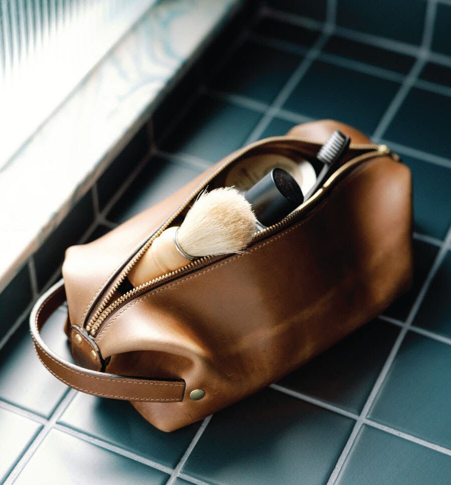 Leather Dopp Kit - The Great Republic