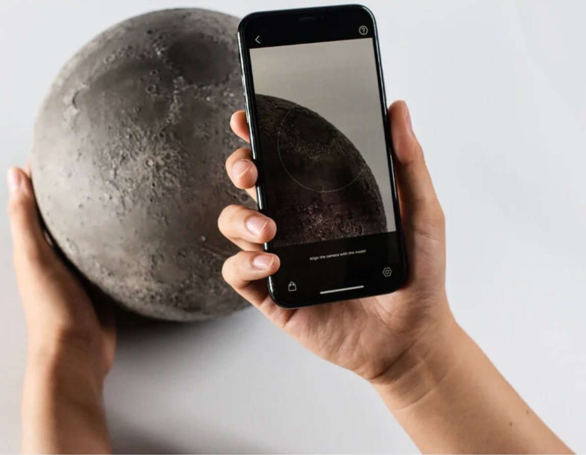 Lunar Max Augmented Reality Moon Model - The Great Republic