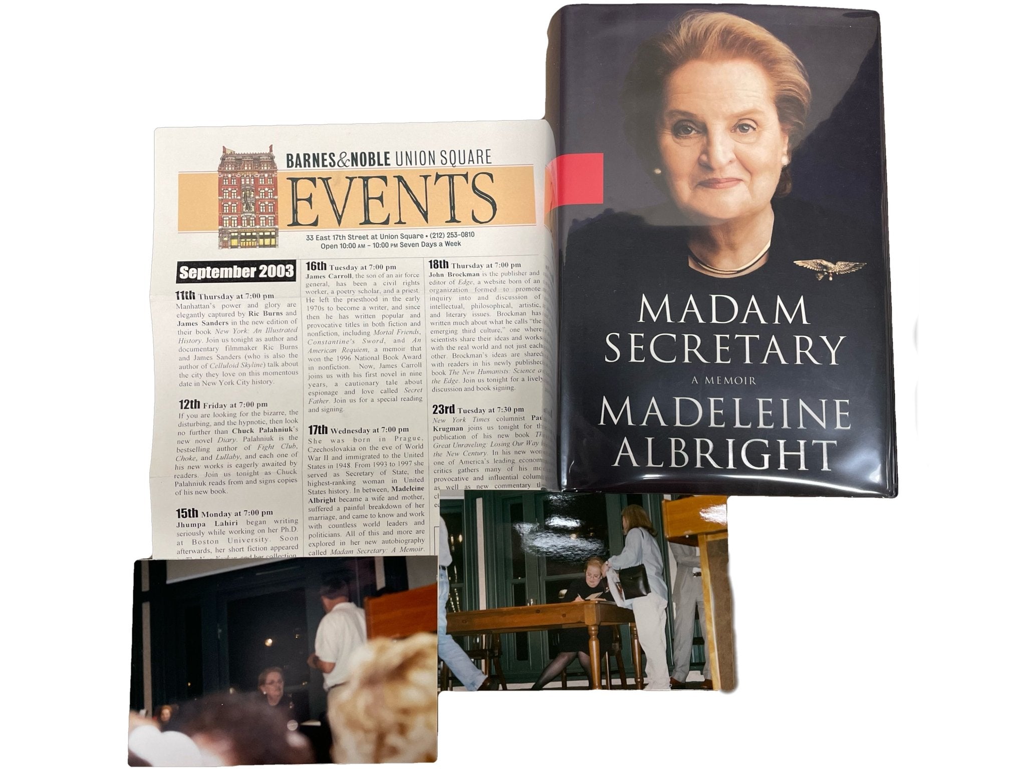 Madam Secretary, Signed by Madeleine Albright, First Edition, 2003 - The Great Republic