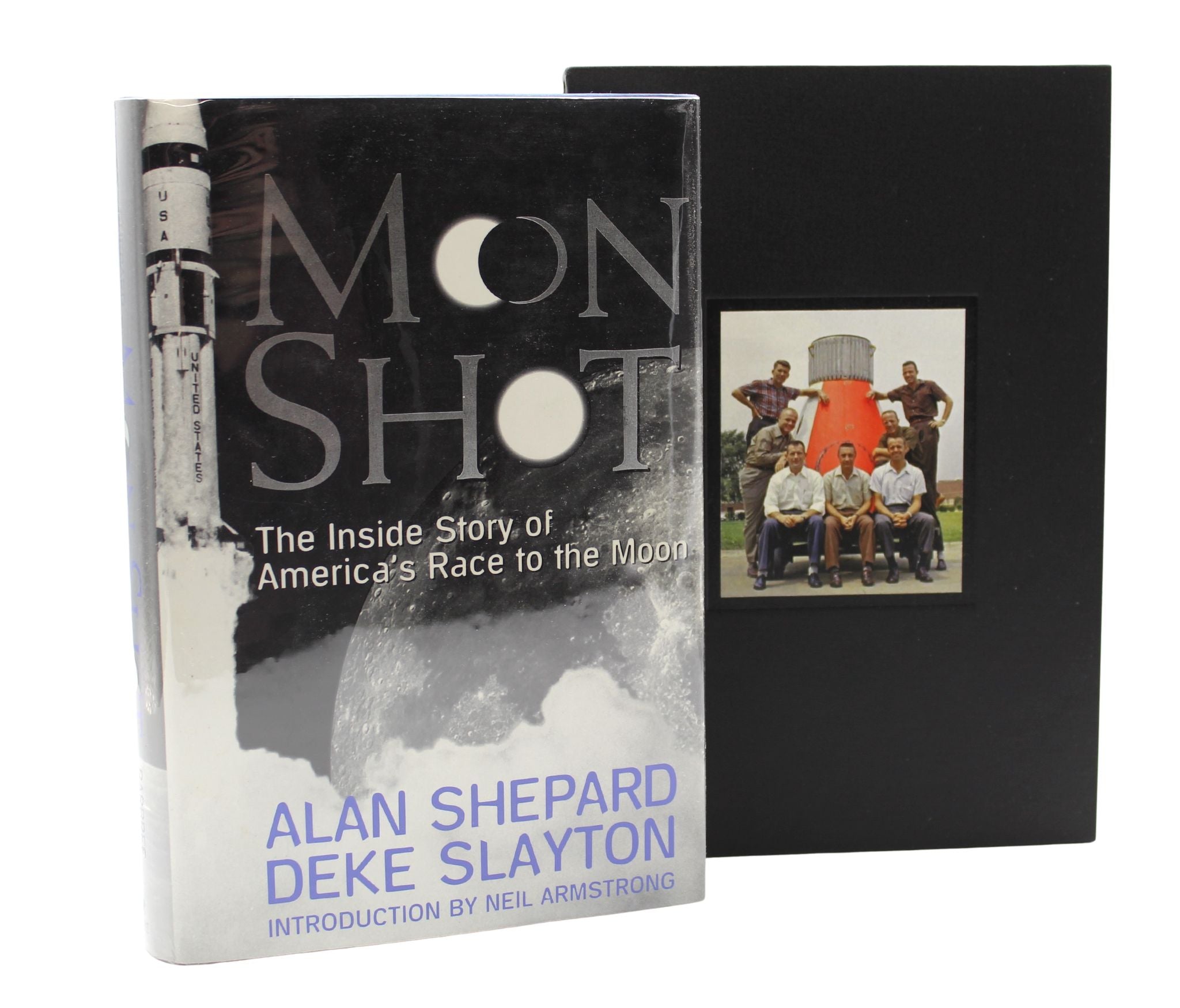 Moon Shot, Signed by Alan Shepard, First Edition in Original Dust Jacket, 1994 - The Great Republic