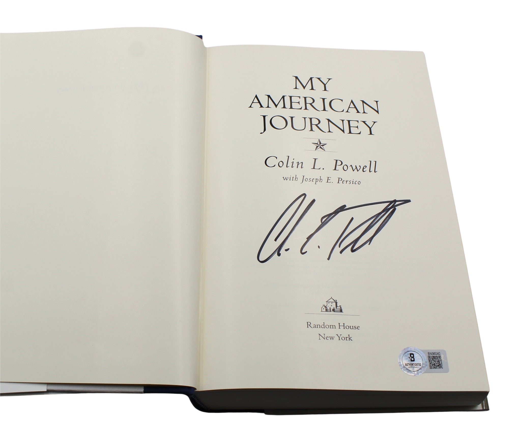 My American Journey, Signed by Colin Powell, First Edition in Original Dust Jacket, 1995 - The Great Republic