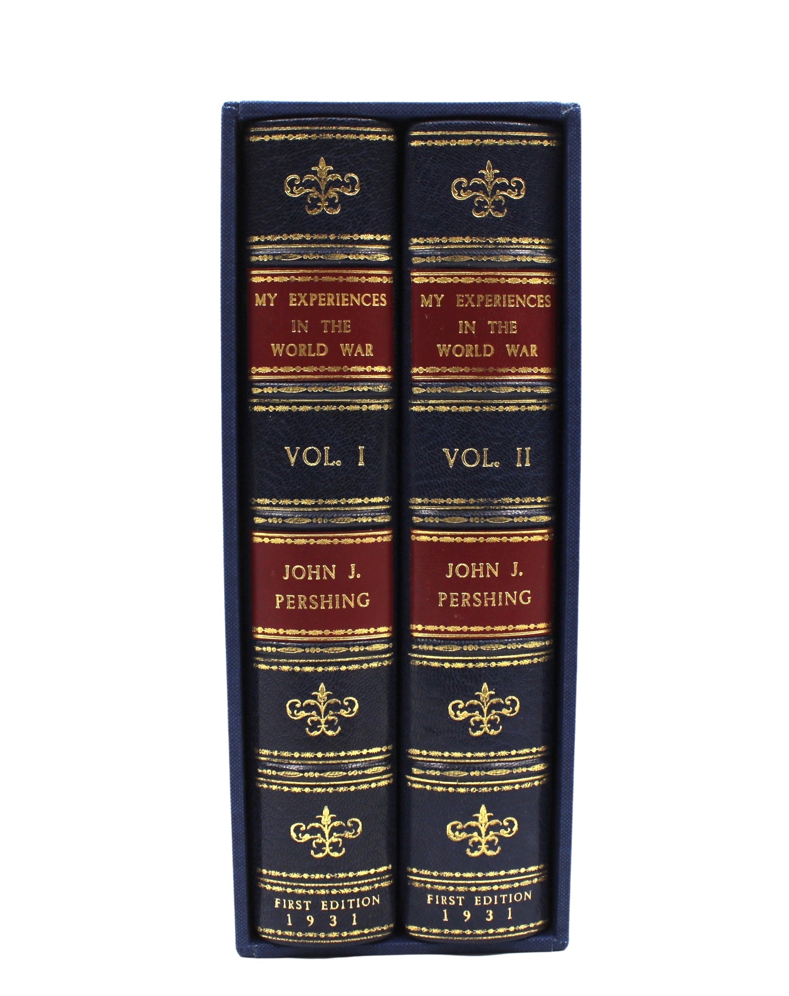 My Experiences in the World War, by John J. Pershing, First Edition, Two - Volume Set, in Original Dust Jackets, 1931 - The Great Republic