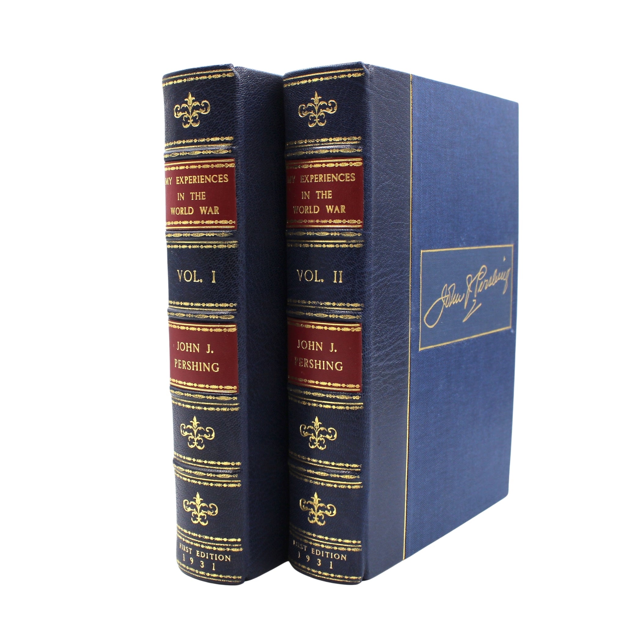 My Experiences in the World War, by John J. Pershing, First Edition, Two - Volume Set, in Original Dust Jackets, 1931 - The Great Republic