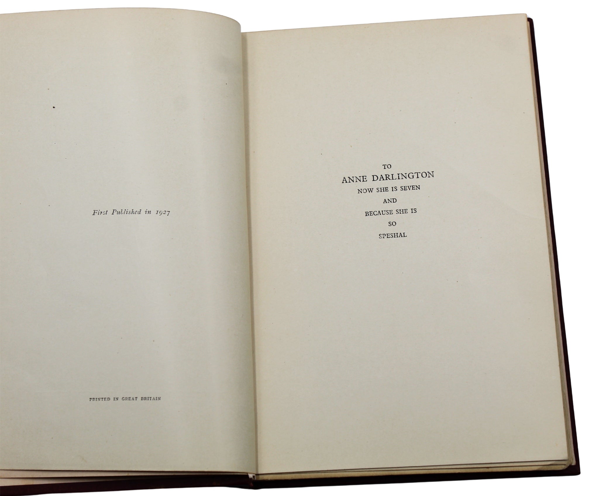 Now We Are Six by A. A. Milne, Illustrated by Ernest Shepard, First Edition, 1927 - The Great Republic