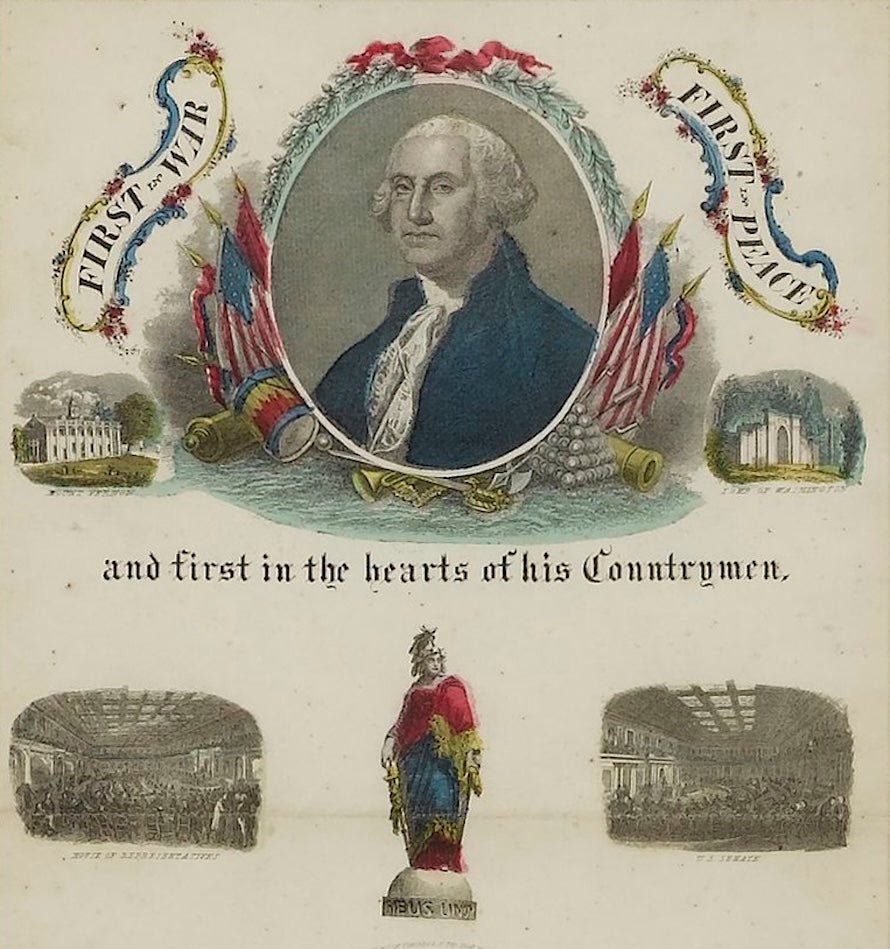 "Panorama of Washington" by Charles Magnus, circa 1865 - The Great Republic