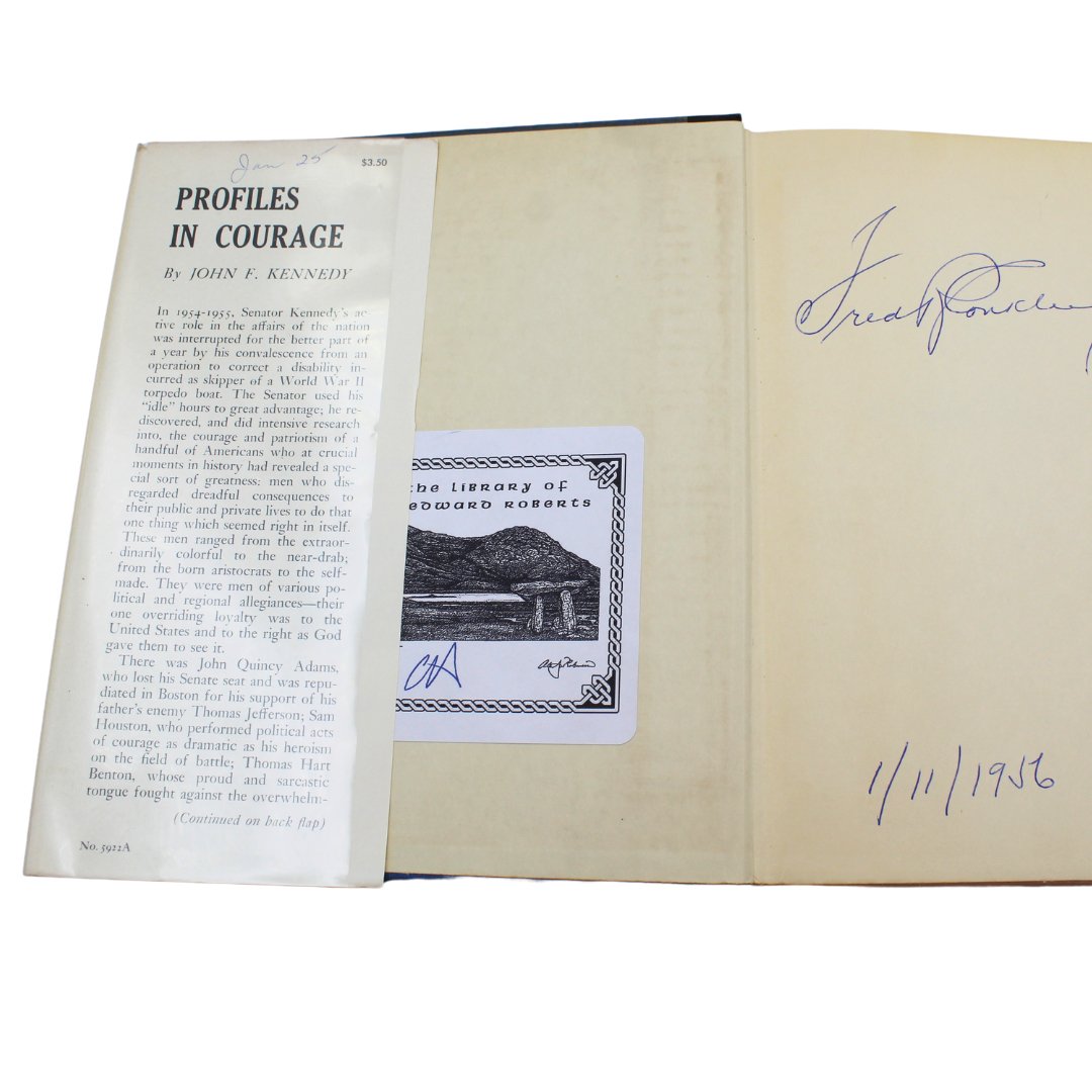 Profiles in Courage by John F. Kennedy Jr., First Edition, in Original Dust Jacket, 1956 - The Great Republic