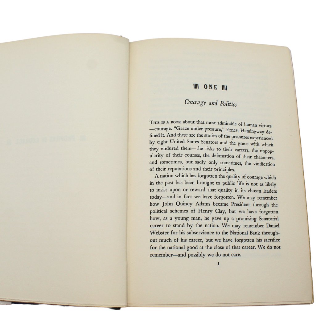 Profiles in Courage by John F. Kennedy Jr., First Edition, in Original Dust Jacket, 1956 - The Great Republic