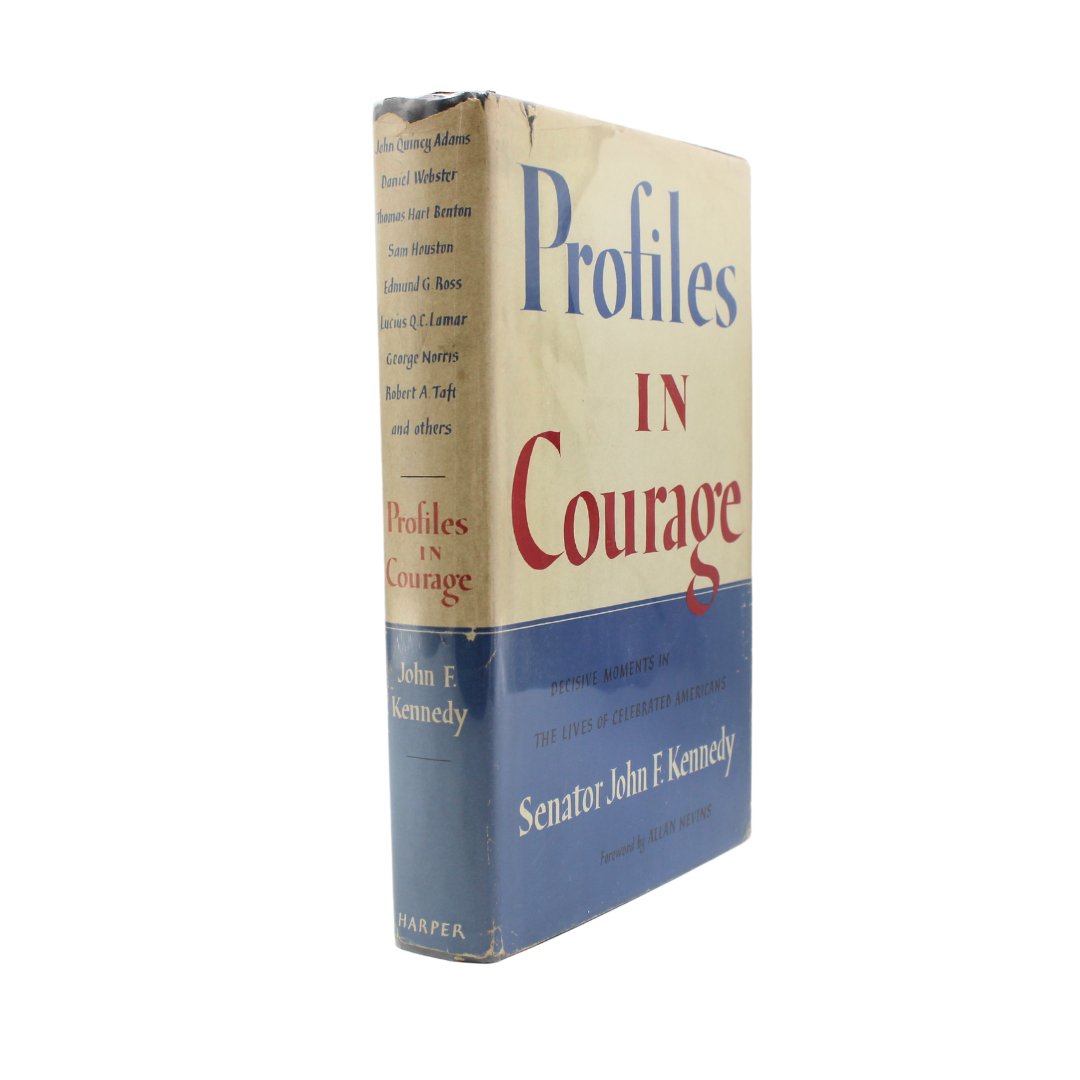 Profiles in Courage by John F. Kennedy Jr., First Edition, in Original Dust Jacket, 1956 - The Great Republic