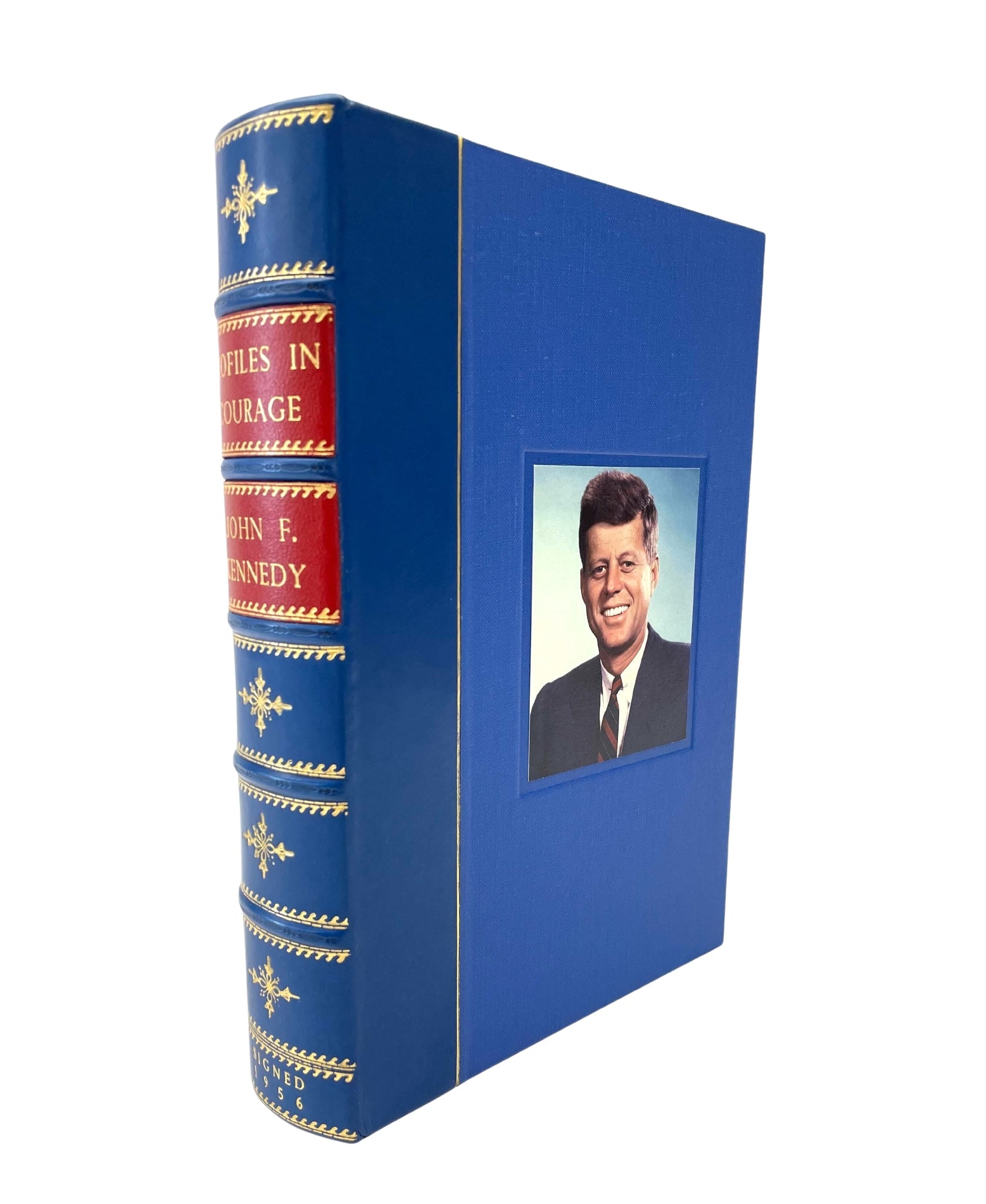 Profiles in Courage by John hotsell F. Kennedy Franklin Mint Library 1976 Leather Bound