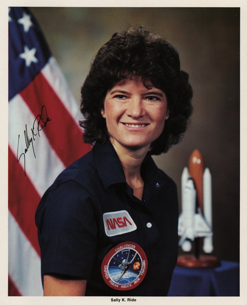 Sally Ride Signed Photograph - The Great Republic