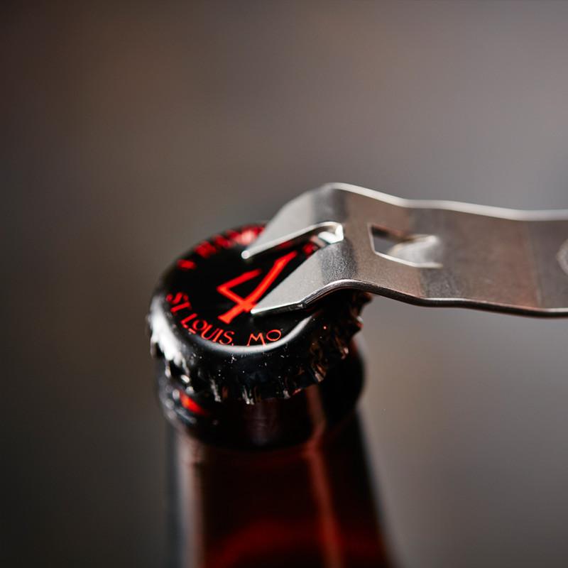 "Snakebite" Keychain Leather Bottle Opener - The Great Republic